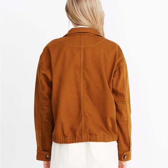 Madewell Beachmont Jacket Button Front - Dried Cedar (Brown) | Size S - Picture 2 of 9